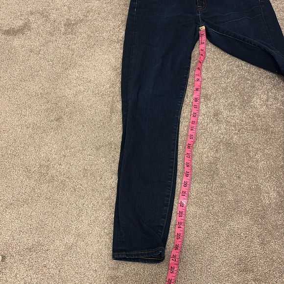 Jcrew toothpick Women's Dark Blue skinny Jeans Sz 27 - Picture 10 of 16